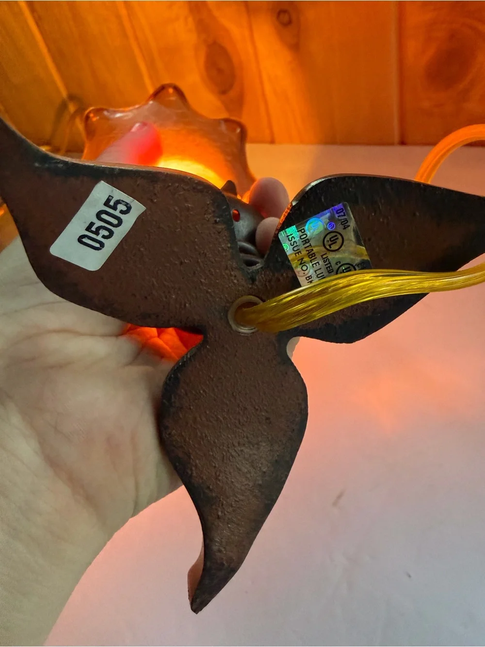 Unbranded warm amber